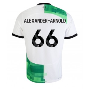 Liverpool Alexander-Arnold #66 Koszulka Wyjazdowych 2023-24 Krótki Rękaw